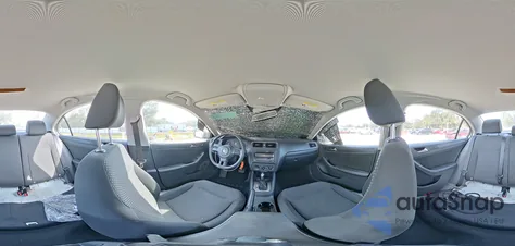 2014 Volkswagen Jetta Base from USA, damaged, VIN 3VW2K7AJ9EM411062